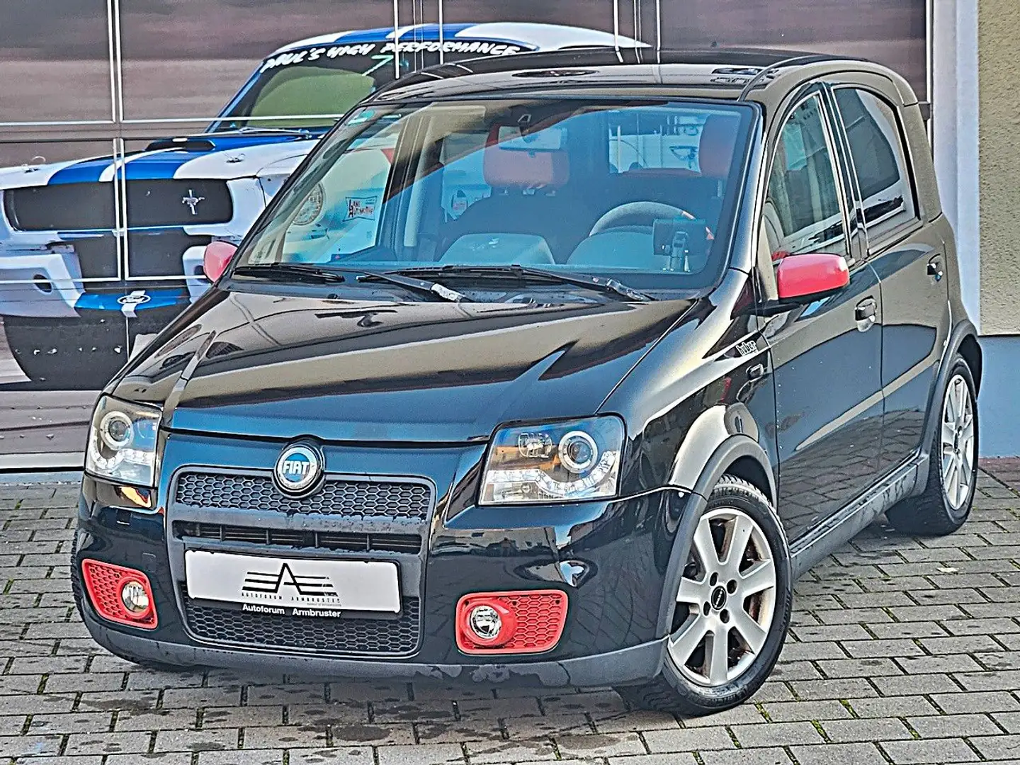 Fiat Panda 1.4 16V 100HP Pandemonio *Klima/TÜV NEU* Negro - 2
