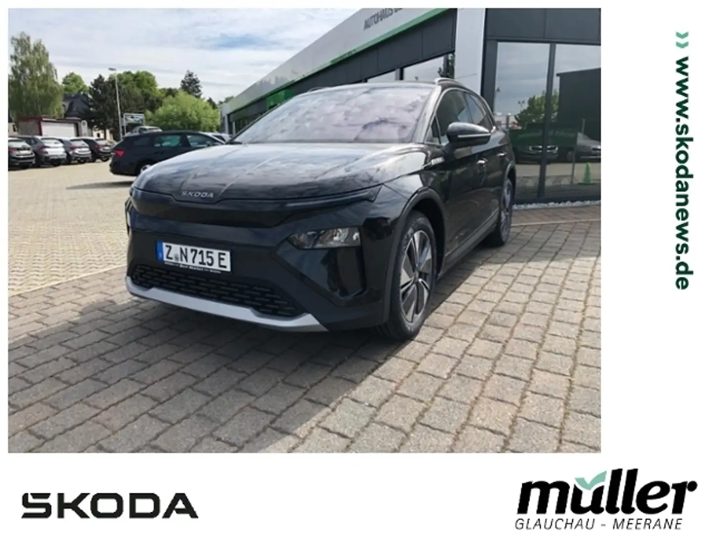 Skoda Elroq 50 Tour AHZV SmartLink DAB Schwarz - 1