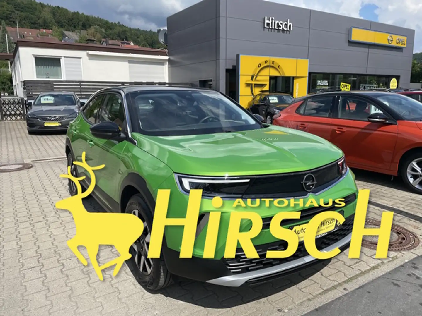Opel Mokka - e ELEGANCE SOH 92,8%+11KW+KAMERA+SHZ Grün - 1