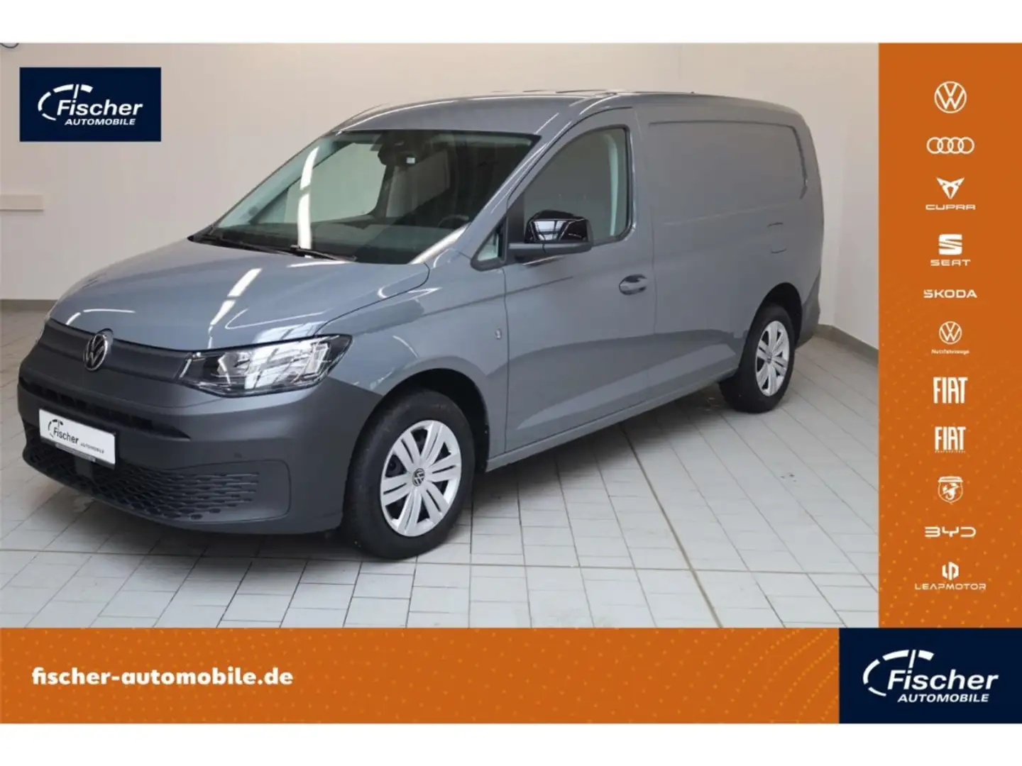 Volkswagen Caddy 2.0 TDI Cargo DSG LR/RFK/DC/SH/PDC Grau - 1