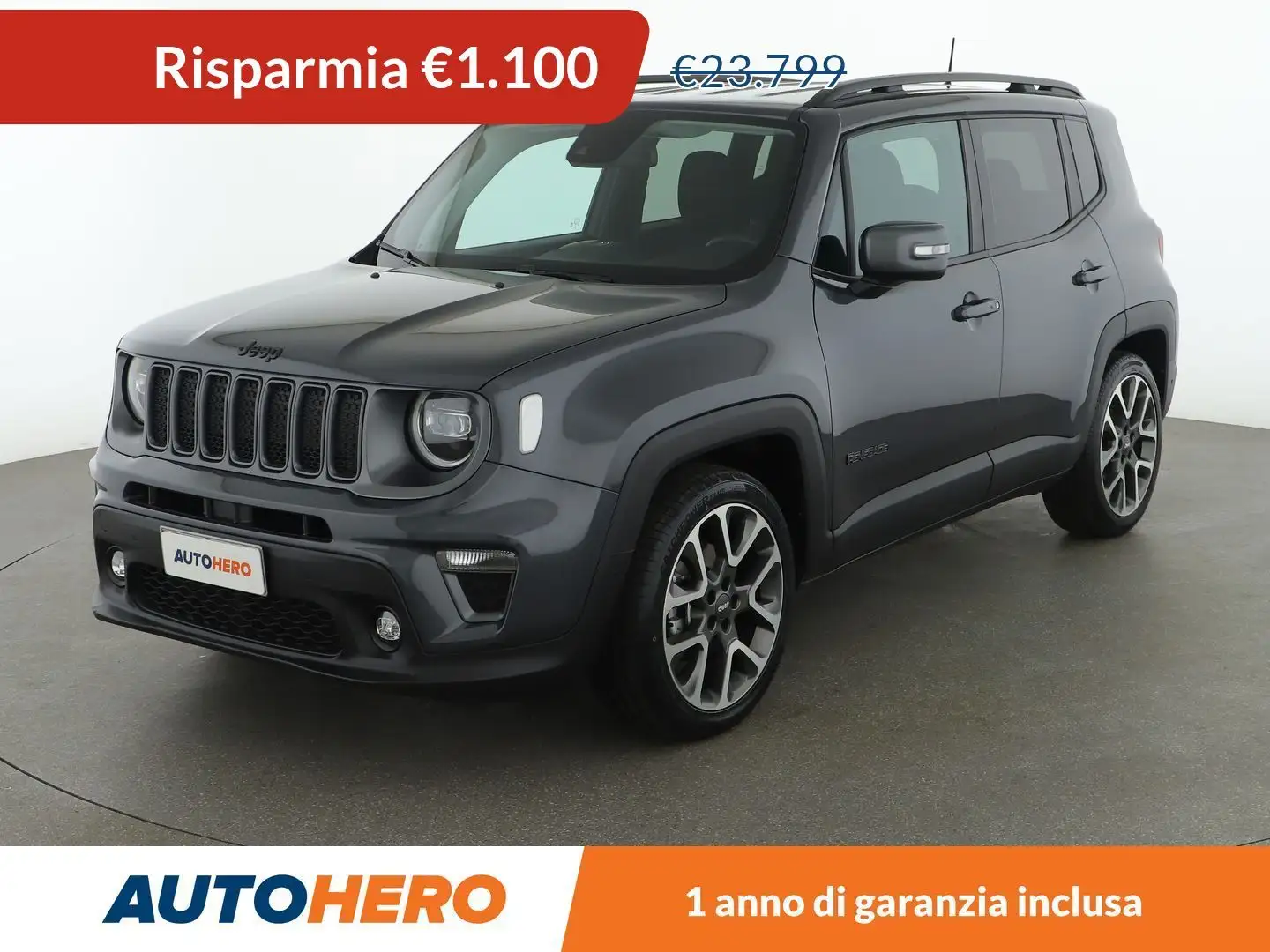 Jeep Renegade 1.5 GSE T4 e-Hybrid Limited MHEV Nero - 1