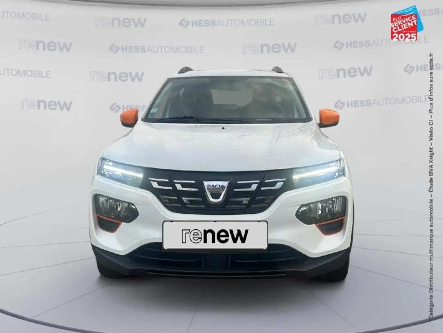 Dacia Spring 45ch Confort Plus - Achat Intégral Blanc - 2