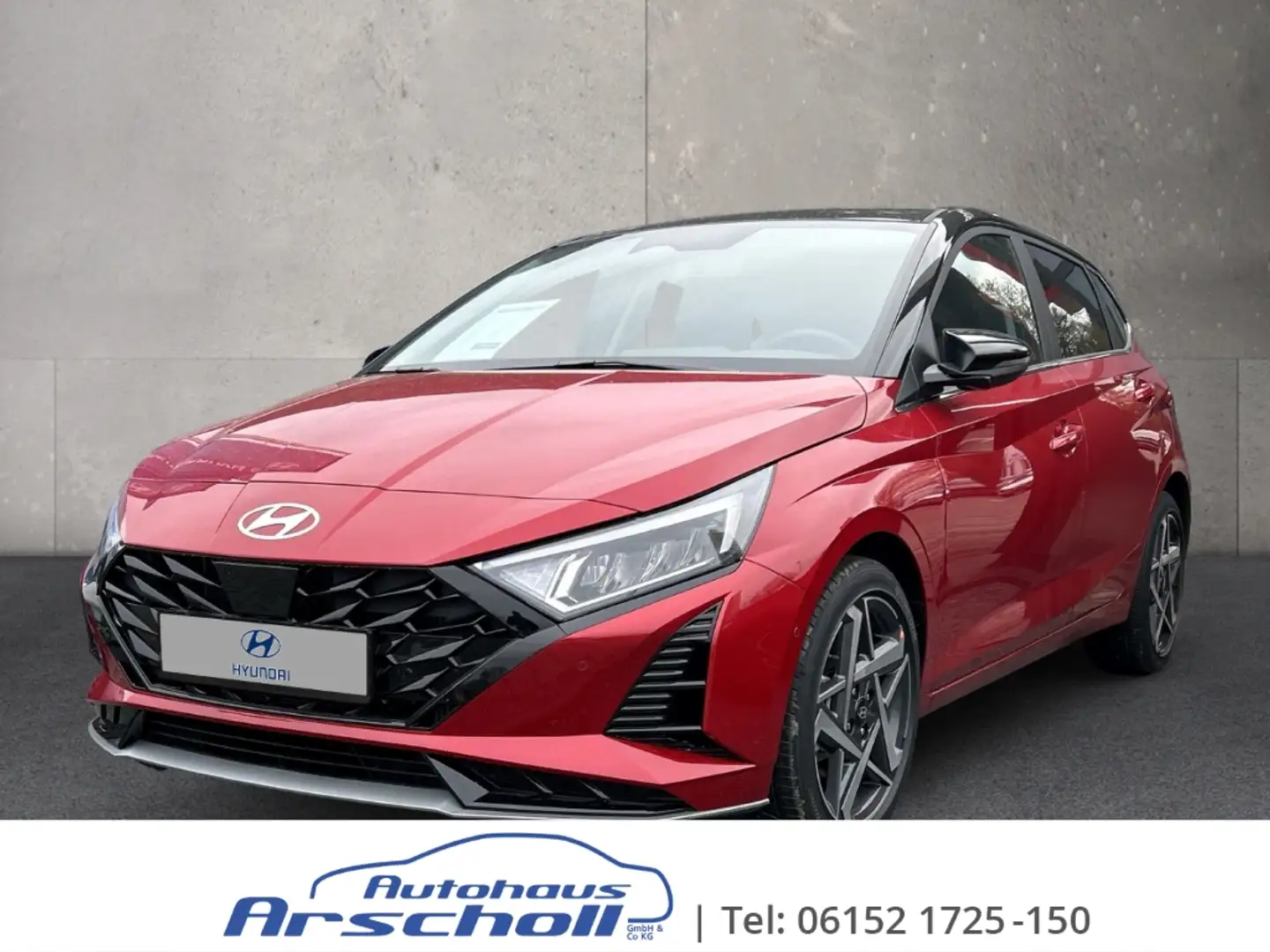 Hyundai i20 Prime 1.0 T-GDI 7-DCT Navi LED Bose Digitales Cock Червоний - 1