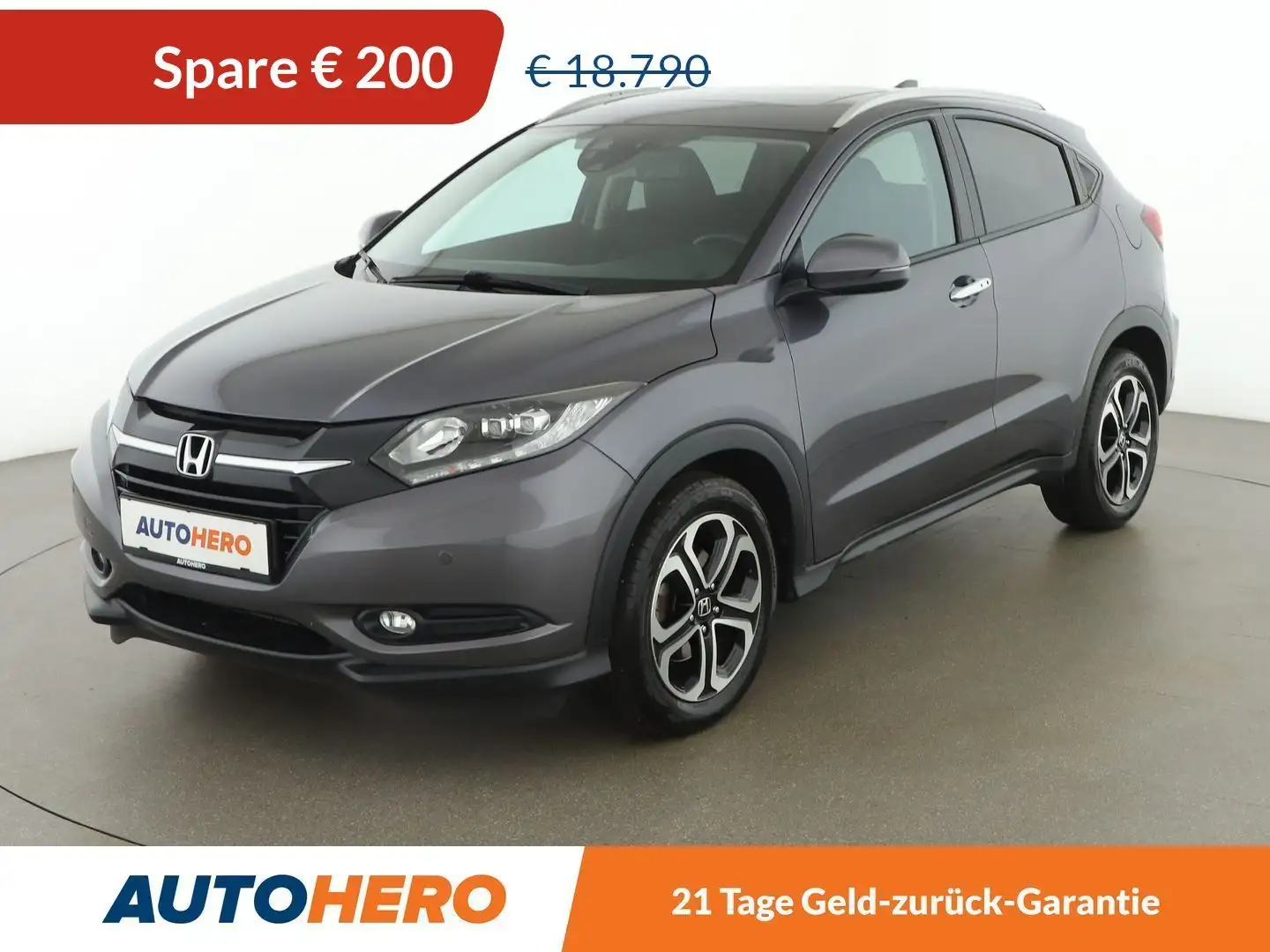 Honda HR-V 1.5 i-VTEC Executive *PANO*TEMPO*NAVI*CAM*SPUR*BT* Grau - 1