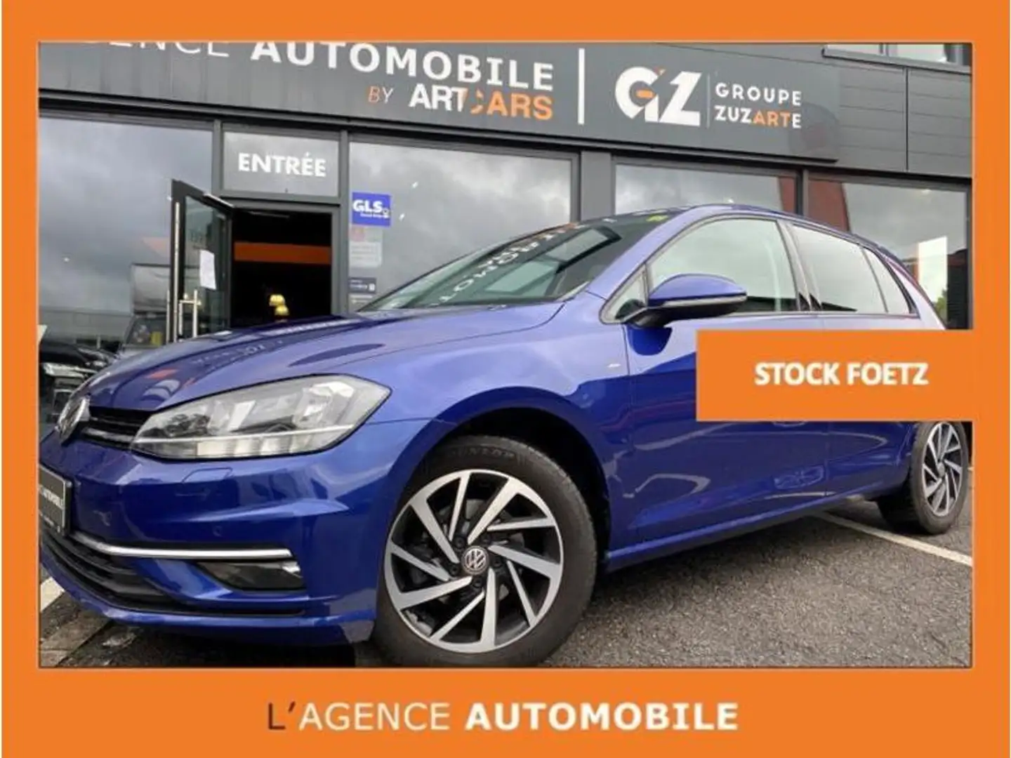 Volkswagen Golf 7 1.0 TSI 115 JOIN Bleu - 1
