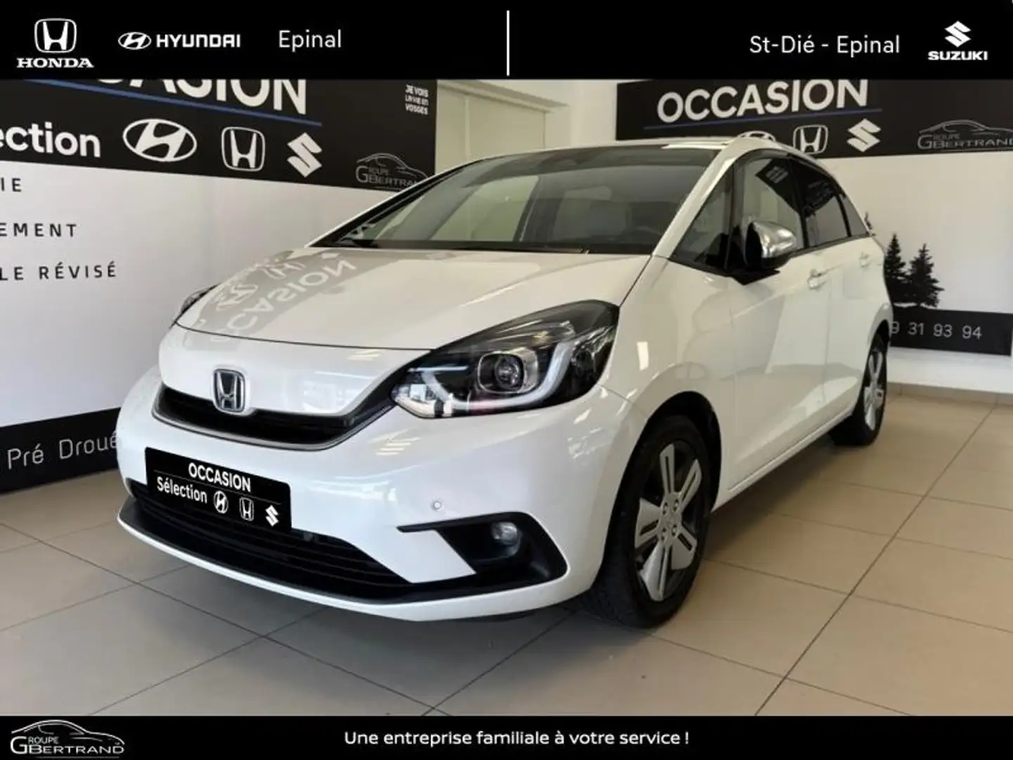 Honda Jazz 1.5 i-MMD 109ch e:HEV Exclusive Blanc - 1