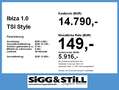 SEAT Ibiza 1.0 TSI Style LED*NAVI*VIRTUAL*SHZ*PDC*SPUR Schwarz - thumbnail 4