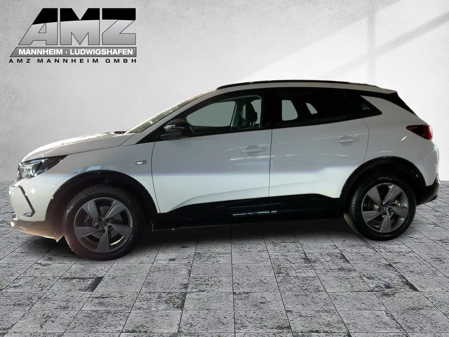 Opel Grandland 1.2 Turbo GS Line LED+Navi+SHZ+2xKlima Blanc - 2