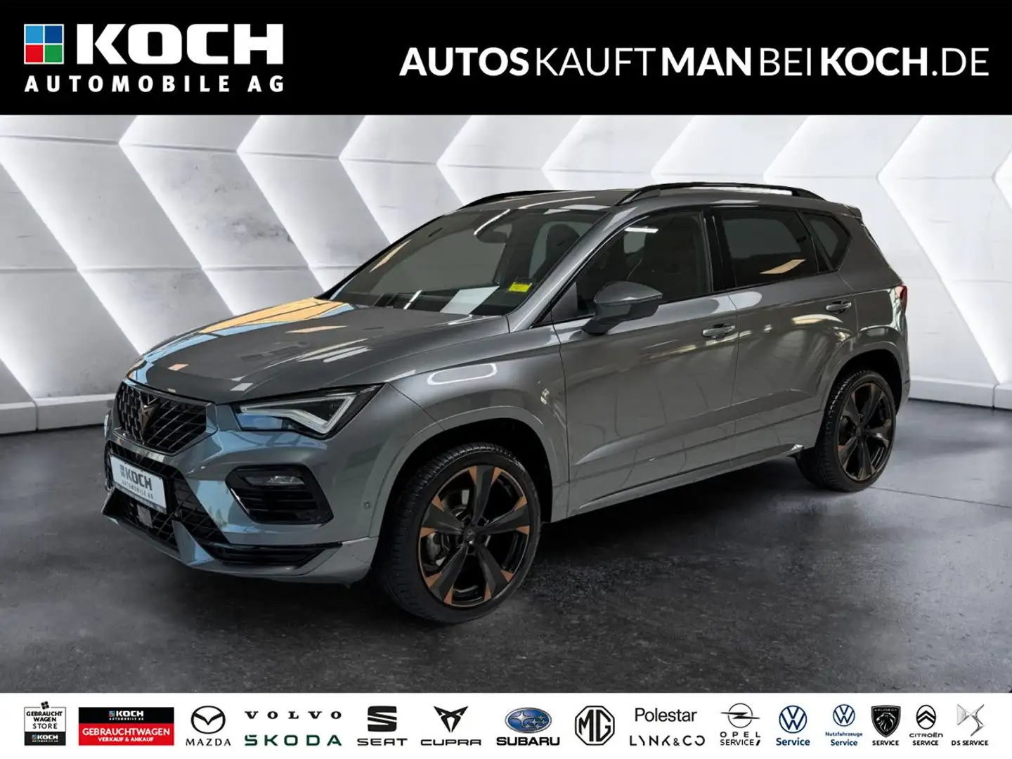 CUPRA Ateca 1.5 TSI DSG FR LED NAVI SHZ ACC  AHK Grau - 1