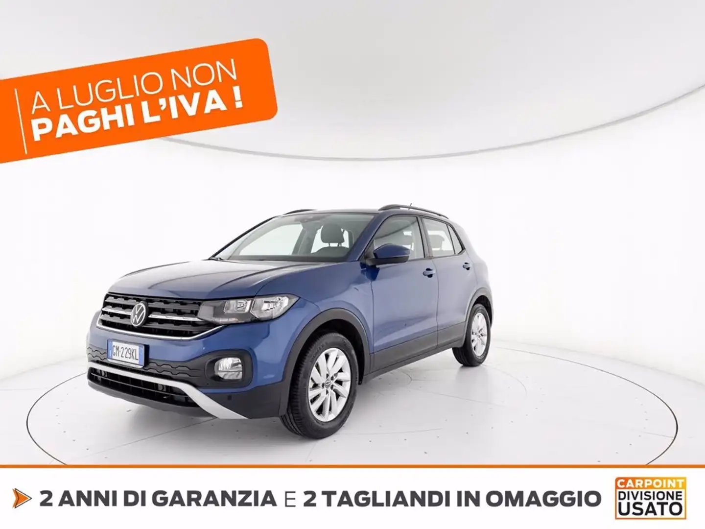 Volkswagen T-Cross 1.0 tsi style 110cv dsg Azul - 1