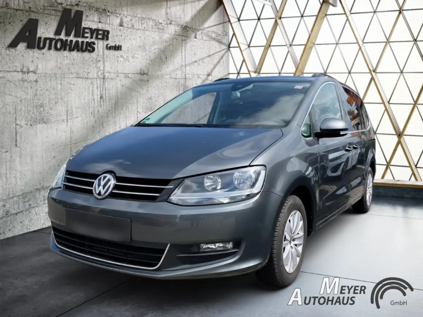 Volkswagen Sharan 1.4 TSI DSG Comfortline+7-Sitzer+Sitzheizung+Nebel Сірий - 1