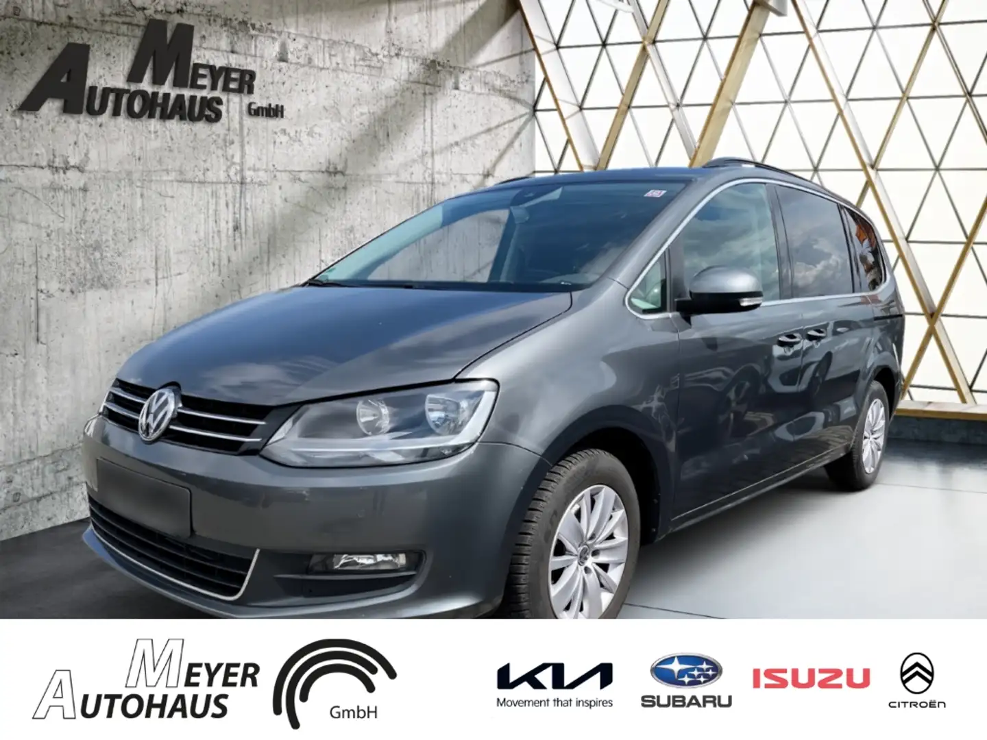 Volkswagen Sharan 1.4 TSI DSG Comfortline+7-Sitzer+Sitzheizung+Nebel Сірий - 2