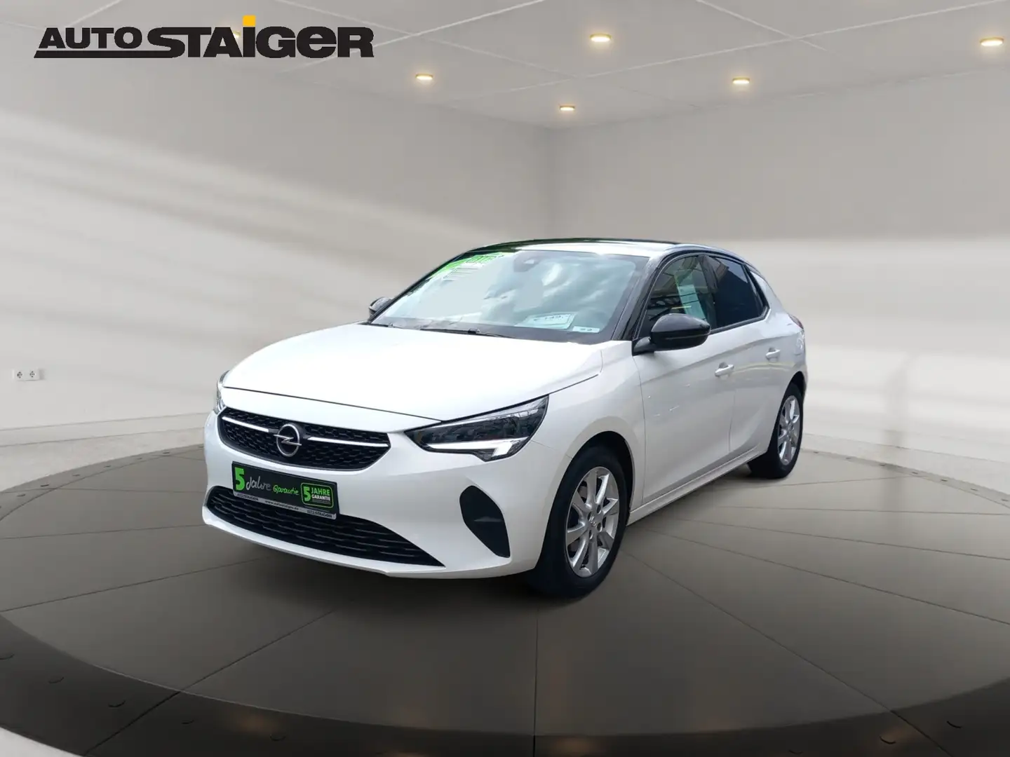 Opel Corsa F 1.2 Edition Klimaanlage, PDC, SHZ, Navi, Blanco - 2