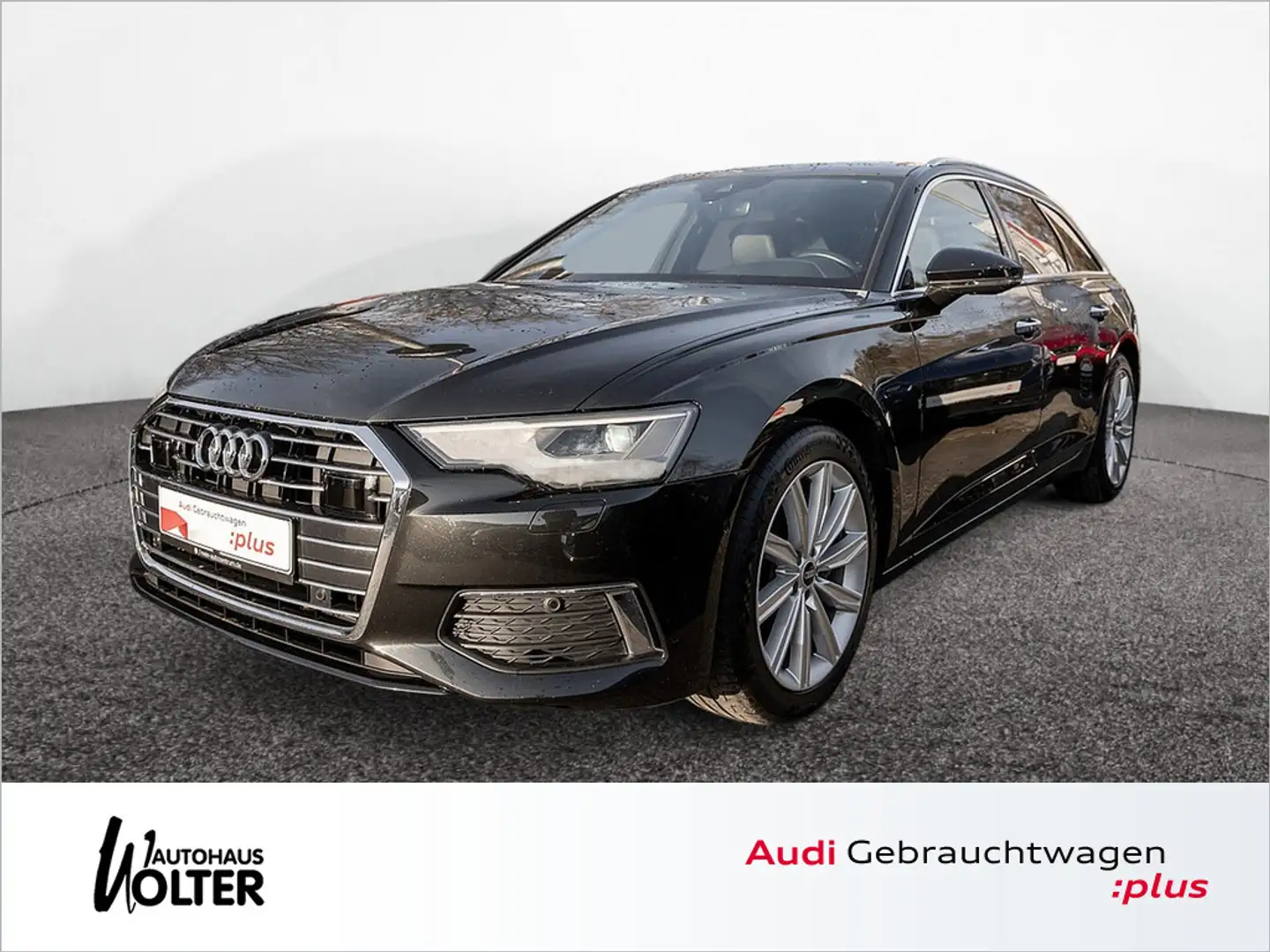 Audi A6 Avant 40 TDI design AHK LEDER PANO KAM ACC Grau - 1