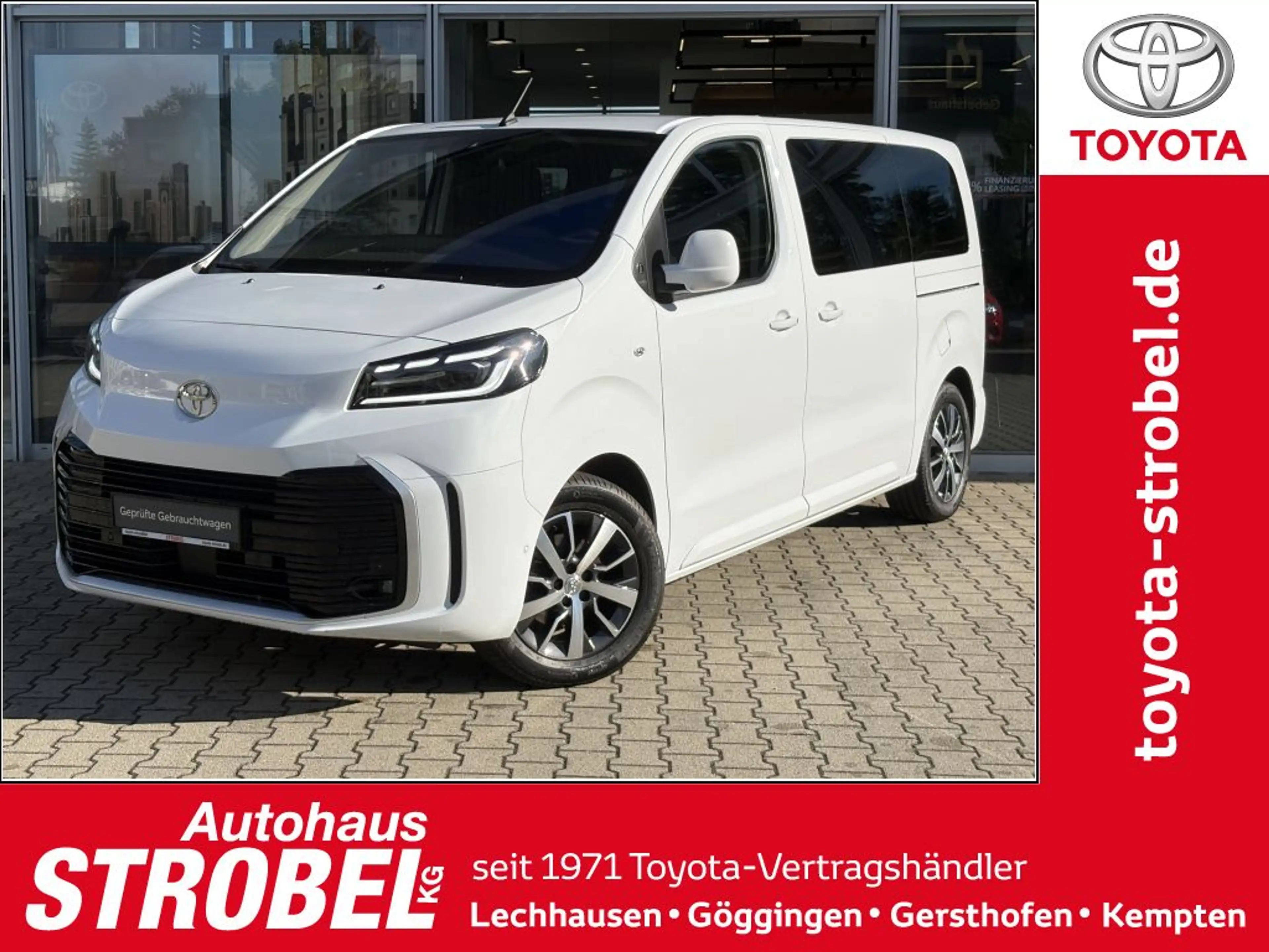 Toyota Proace 2,0 Diesel L1 (8-Si.) Automatik Verso Team D