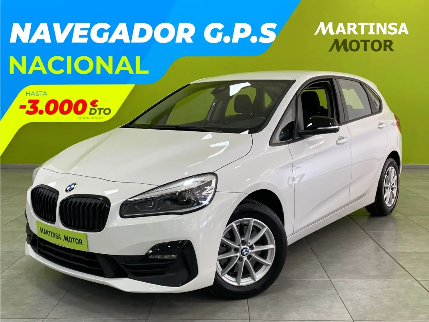 BMW 218 218d Active Tourer Blanco - 1