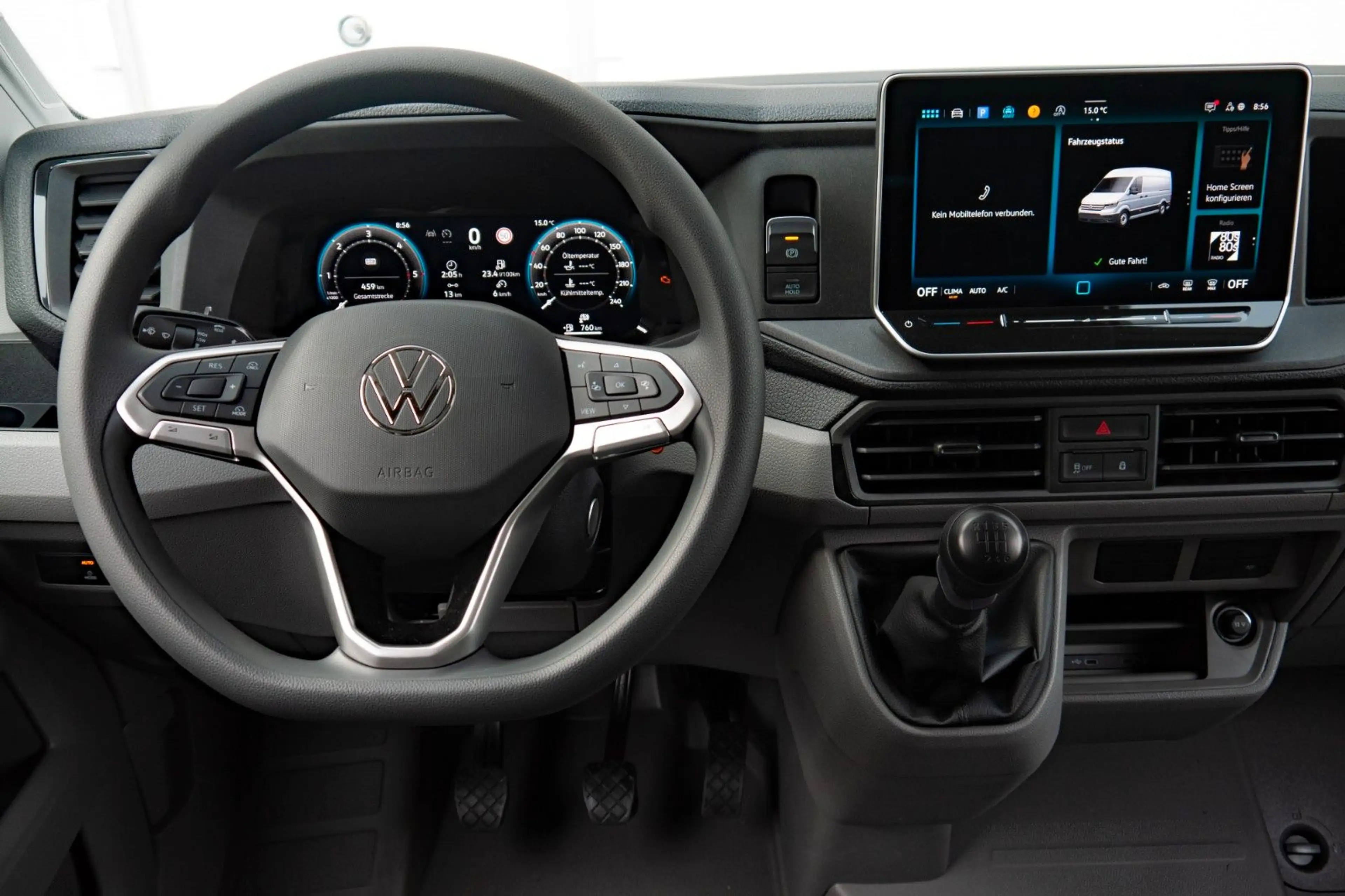 Volkswagen Crafter Rollstuhl 9-Sitzer Flach mit Rampe 5-J Garantie — photo 2