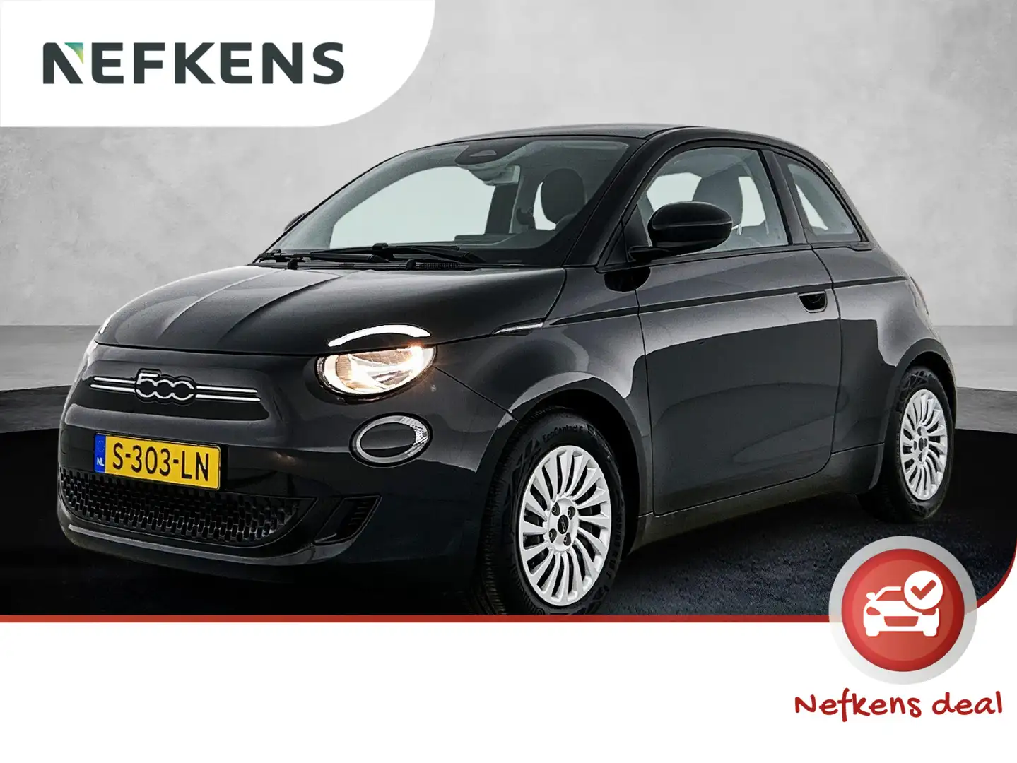 Fiat 500 Urban 42kWh 118pk Automaat | 1ste eigenaar | 3 FAS Zwart - 1