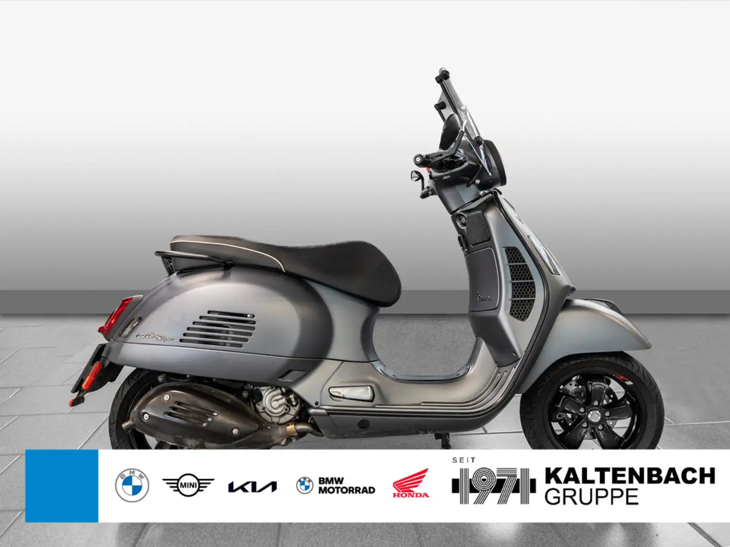 Vespa GTS 300 Super BGM Stoßdä. Ölwanne mit Schaugl Grau - 1