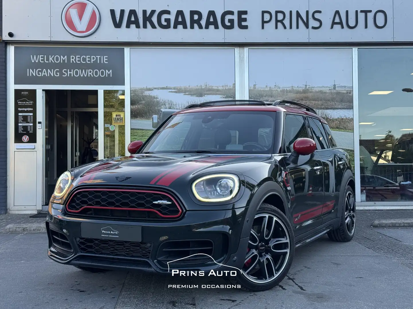 MINI John Cooper Works Countryman Mini 2.0 ALL4 Chili |PANO|HEAD-UP|TREKHAAK|H/K|REB Зелений - 1