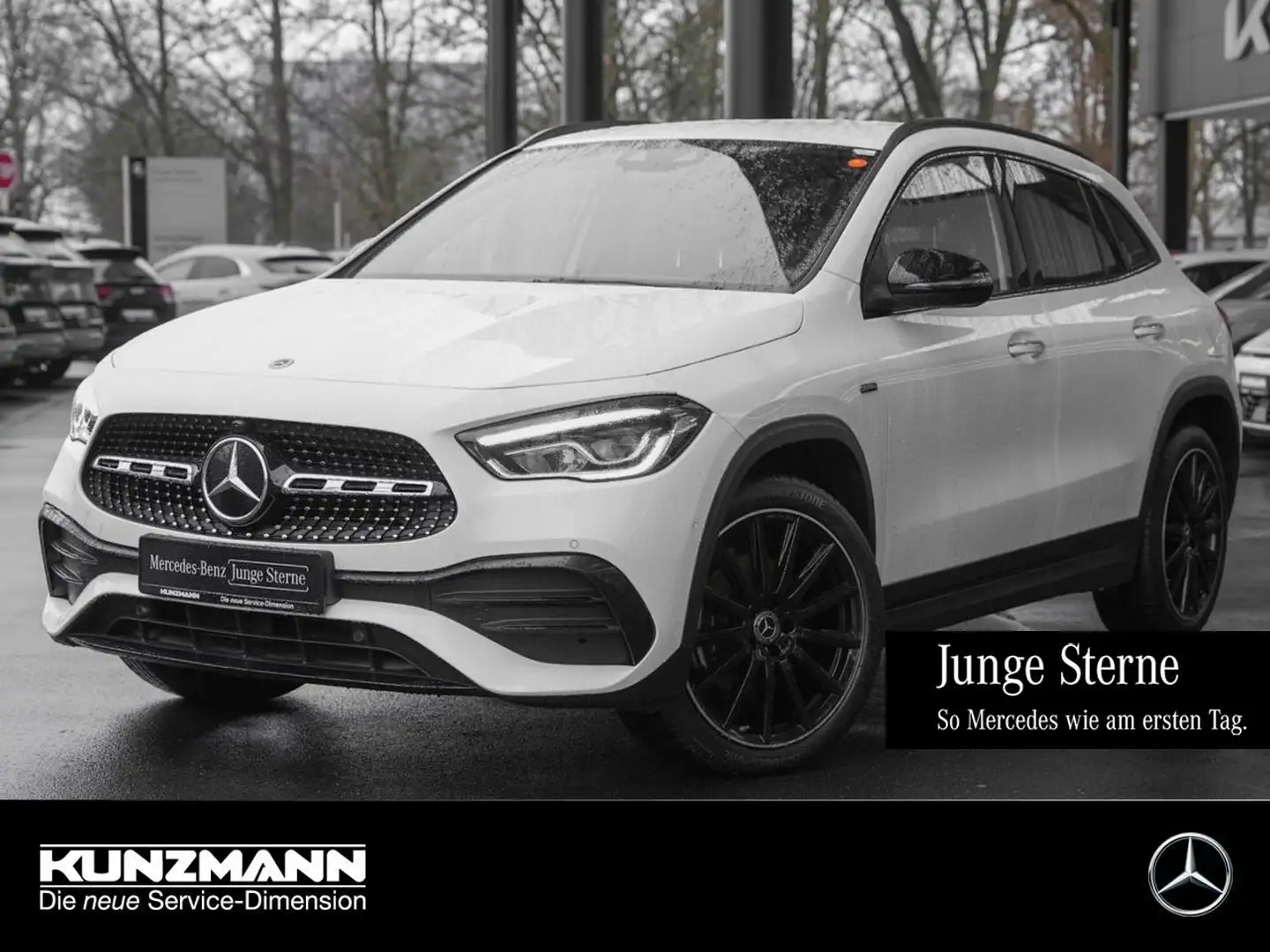 Mercedes-Benz GLA 250 e AMG Night Memory ParkP EasyP Burmester Weiß - 1
