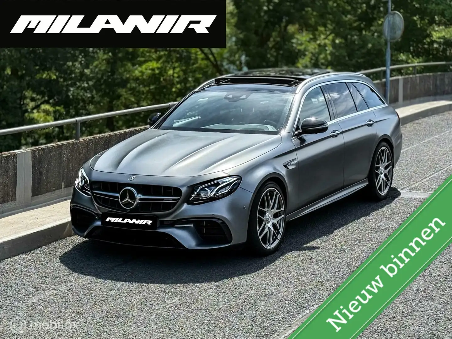Mercedes-Benz E 63 AMG Estate S 4MATIC|Pano|Ceramic|Carbon Grijs - 1