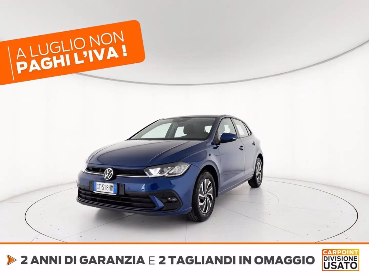 Volkswagen Polo 1.0 tsi life 95cv dsg Blu/Azzurro - 1