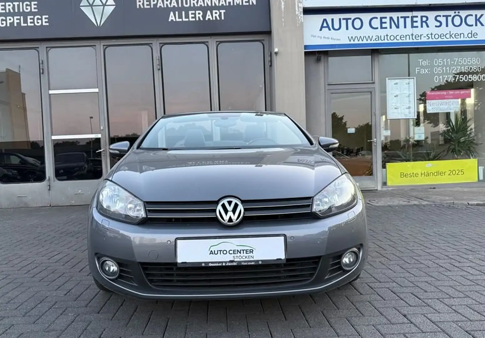 Volkswagen Golf Cabriolet 6 GANG TEMPOMAT AUS 2HAND GARANTIE FINANZIERUNG Gri - 2