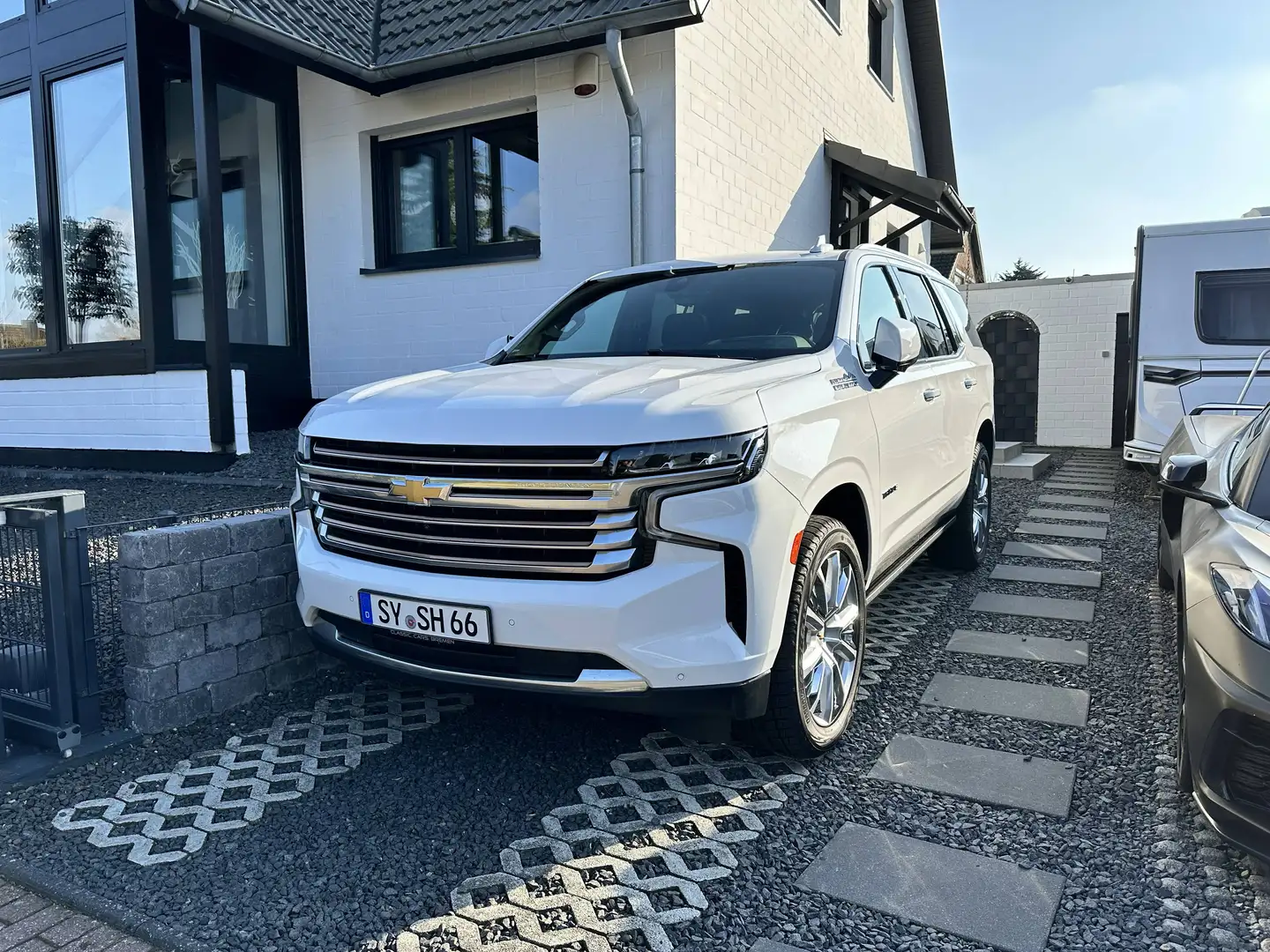 Chevrolet Tahoe Tahoe 6.2l High Country Weiß - 2