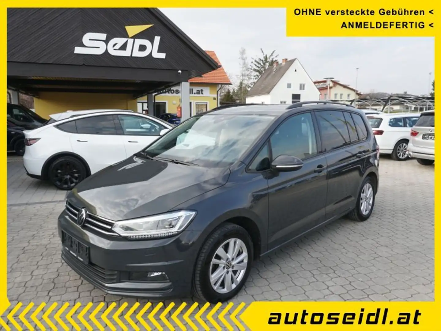 Volkswagen Touran Comfortline 2,0 TDI *TOPAUSSTATTUNG* Grau - 1