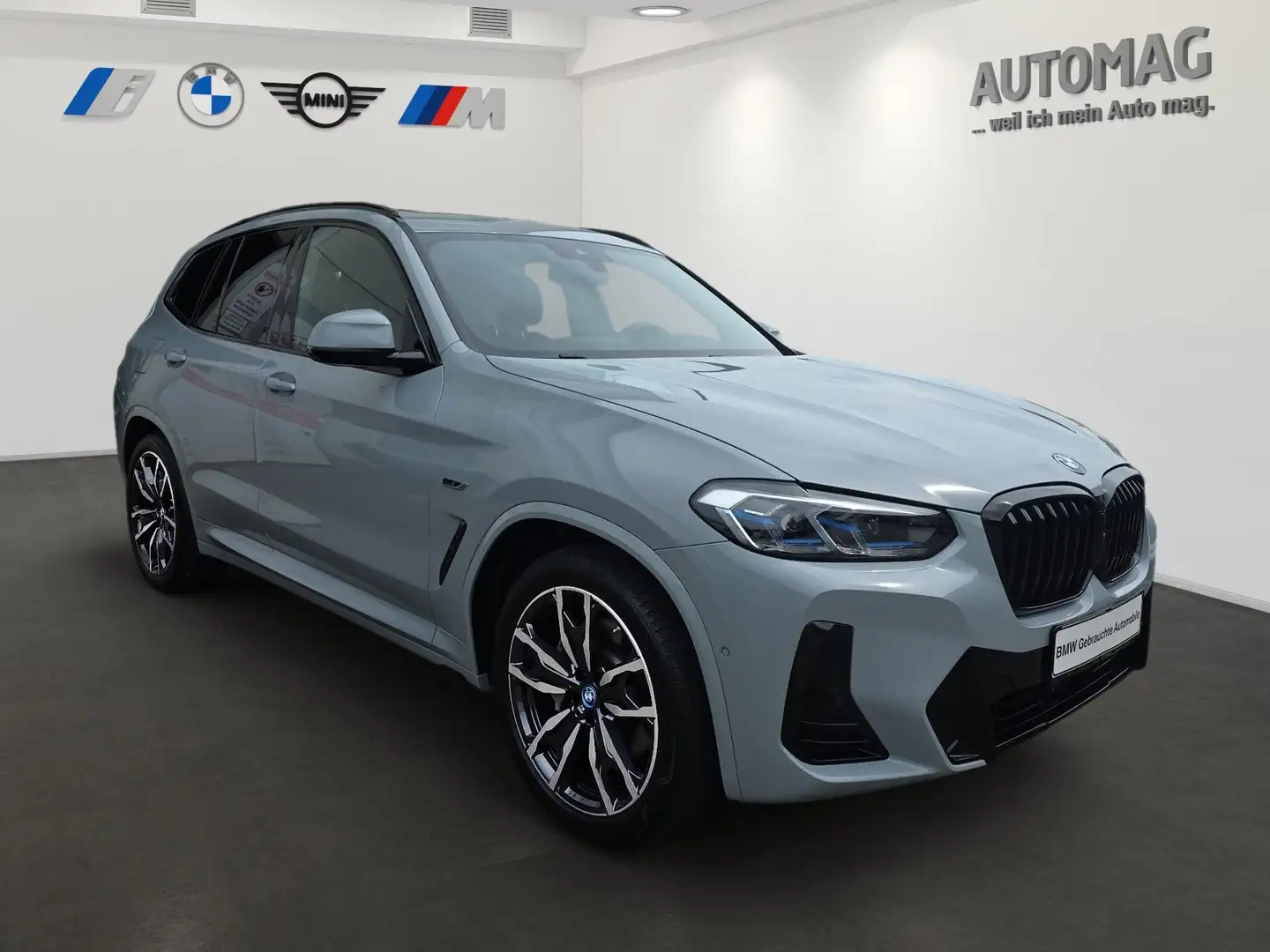 BMW X3 xDrive30e M-Sport*HeadUp*AHK*Panoramadach*Drive As Grau - 2