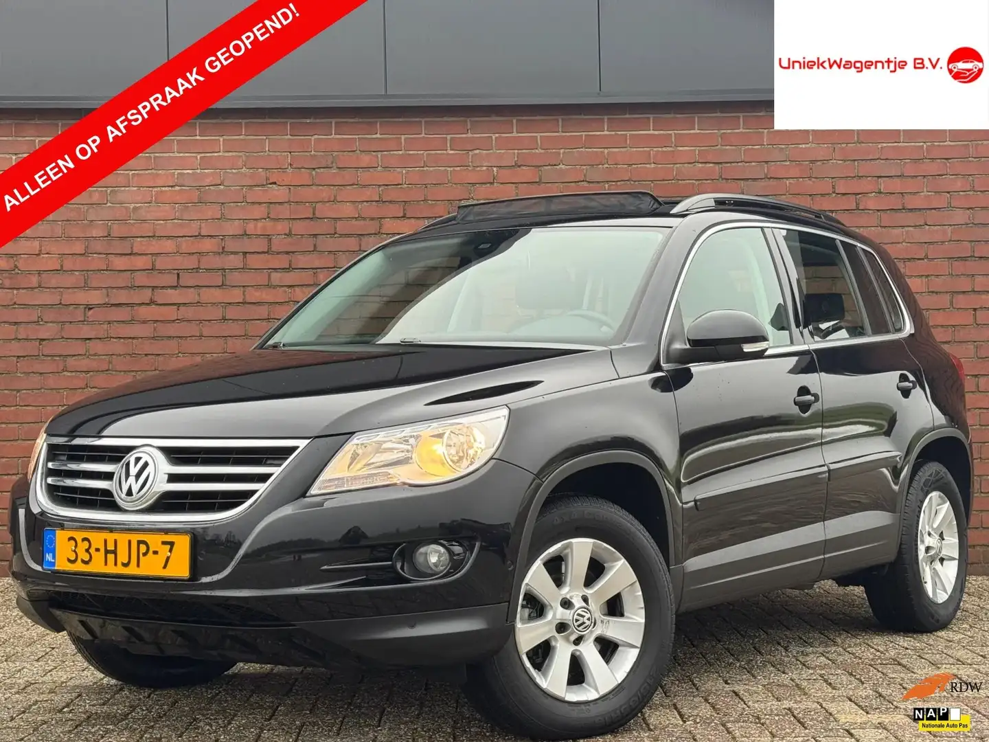 Volkswagen Tiguan 2.0 TSI 4MOTION | NL-AUTO! | 1E EIGENAAR! Schwarz - 1