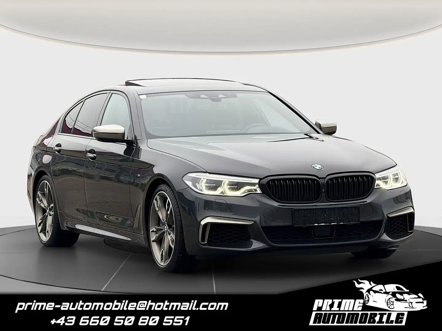 BMW 550 i Mi xDrive Aut. *G-POWER*VOLL* Grau - 1