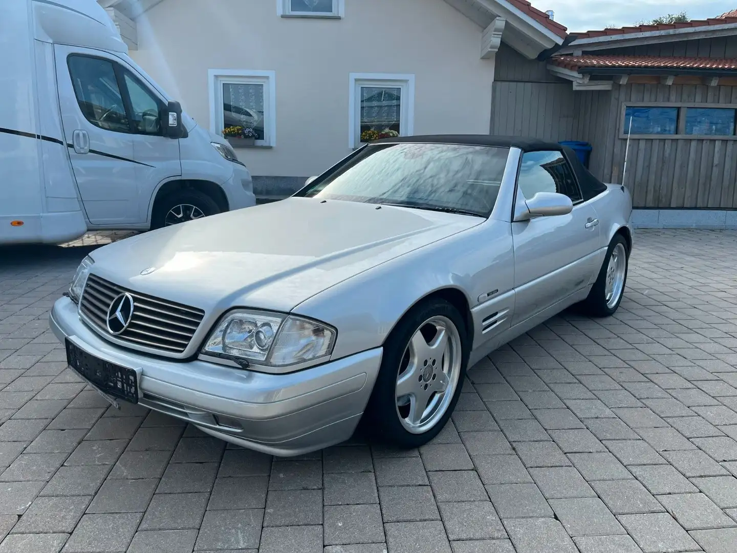 Mercedes-Benz SL 280 Final Edition,Xen,1.Hand,AMG-Fe,Navi Argent - 1
