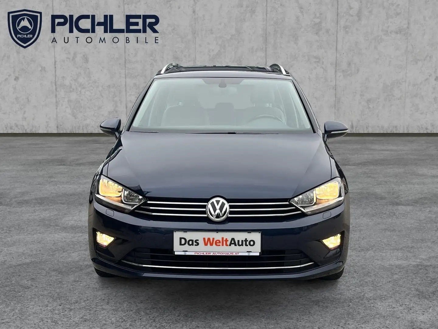 Volkswagen Golf Sportsvan Highline BMT TSI DSG Blau - 2