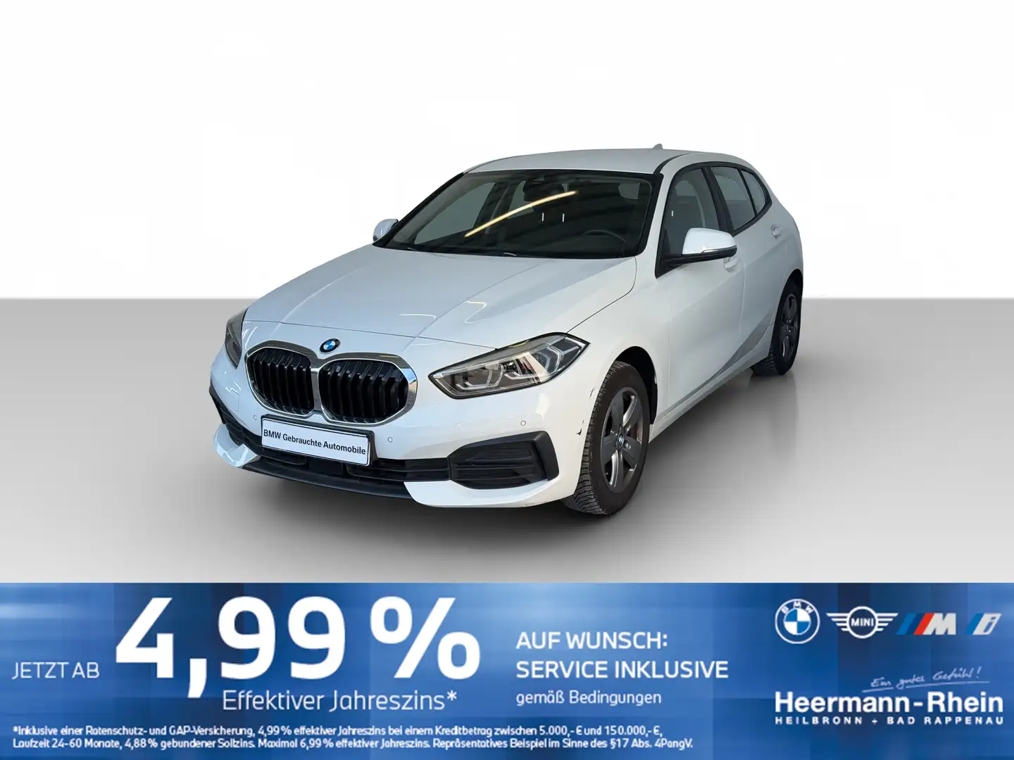 BMW 118 i 5-trg.(F40) Advantage LiveCock.PDC.LED.SHZ Weiß - 2