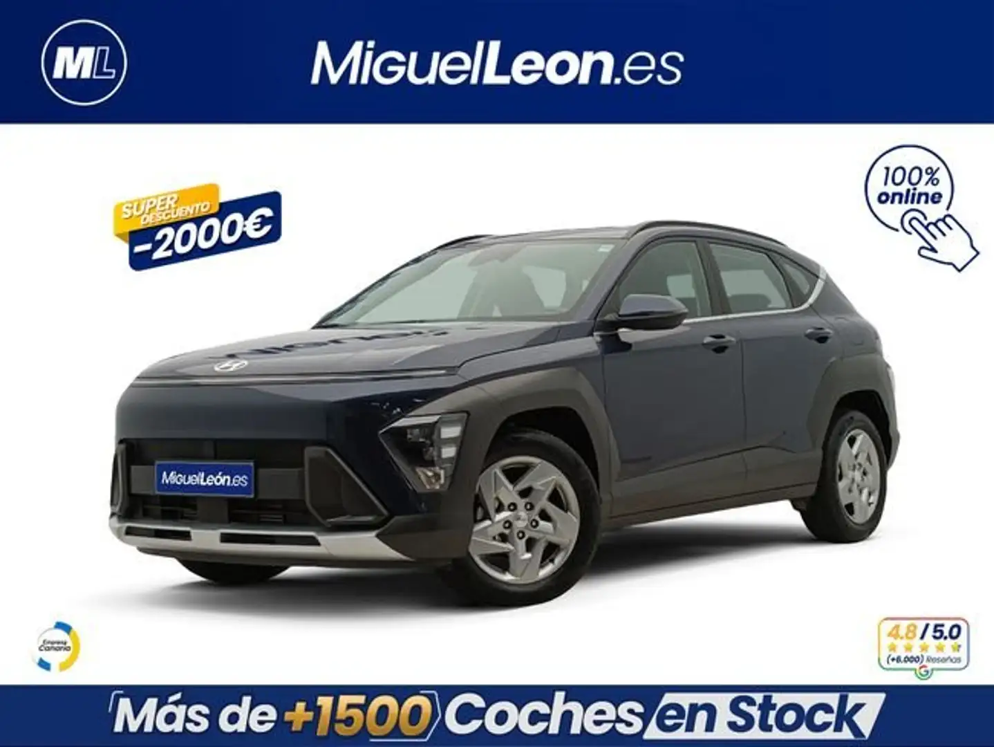 Hyundai KONA 1.0 TGDI Maxx 4X2 Azul - 1