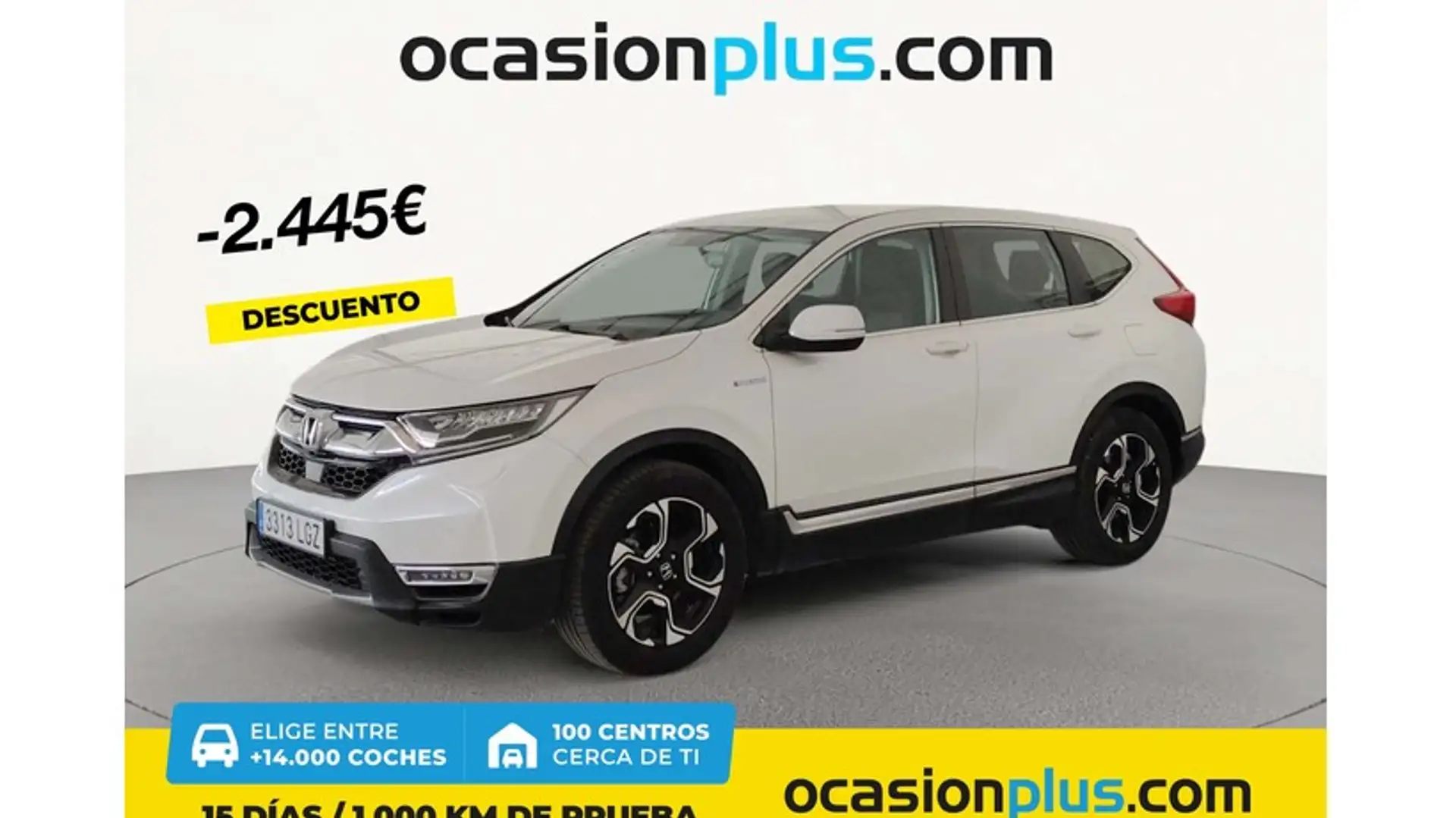 Honda CR-V 2.0 i-MMD Elegance Navi 4x2 Blanc - 1