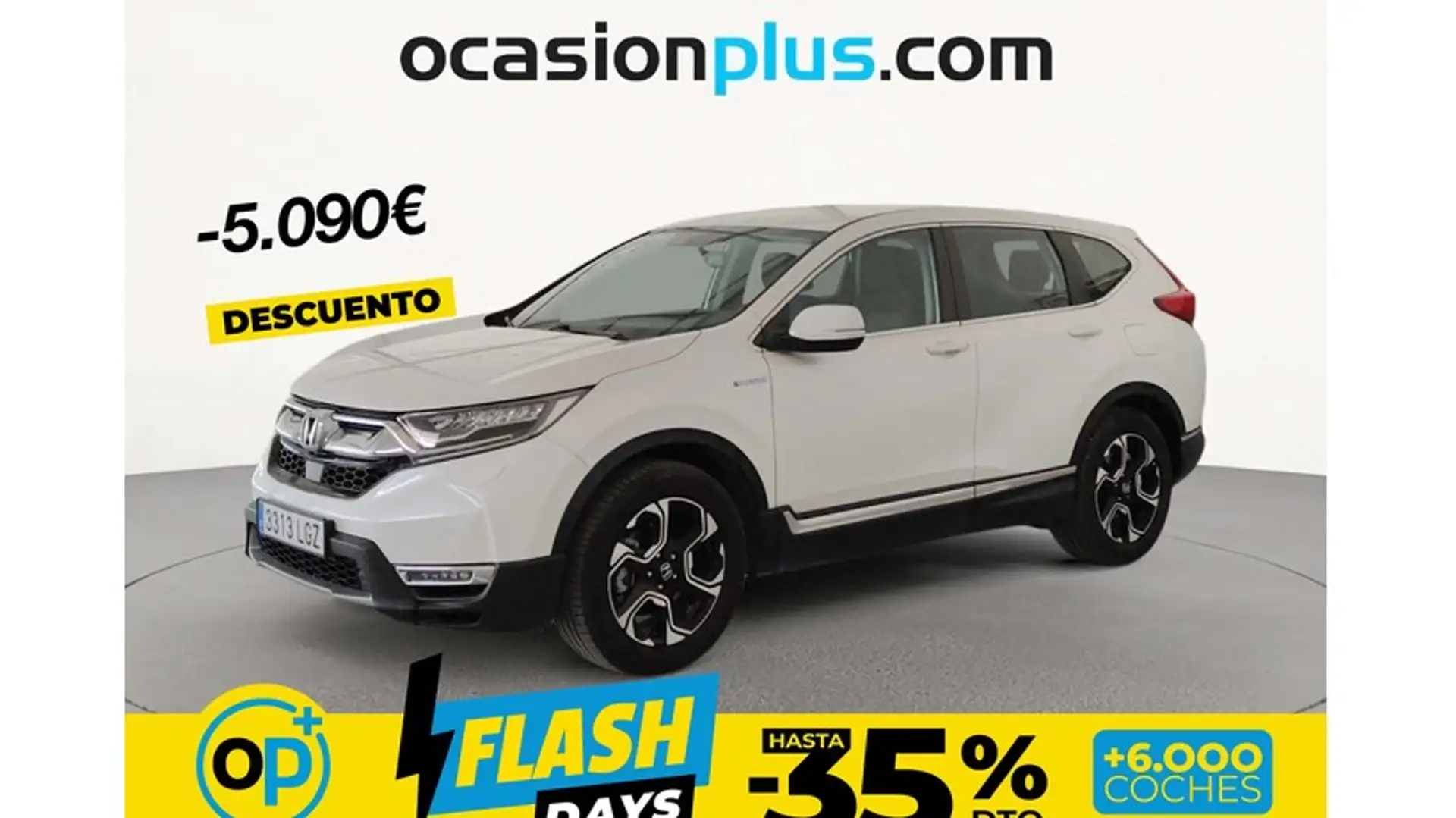 Honda CR-V 2.0 i-MMD Elegance Navi 4x2 Weiß - 1