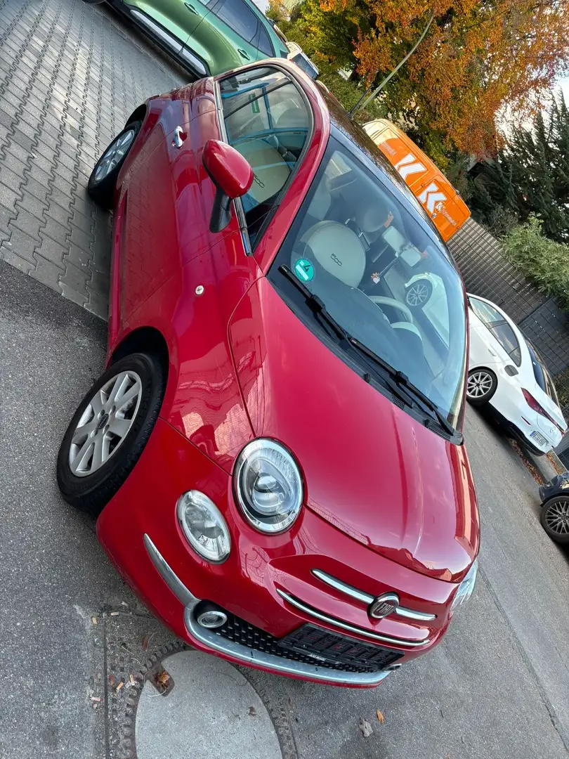 Fiat 500 Lounge Rot - 1