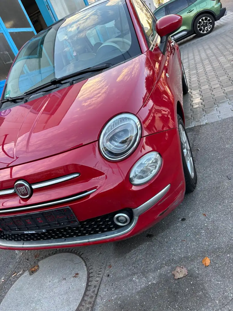 Fiat 500 Lounge Rot - 2