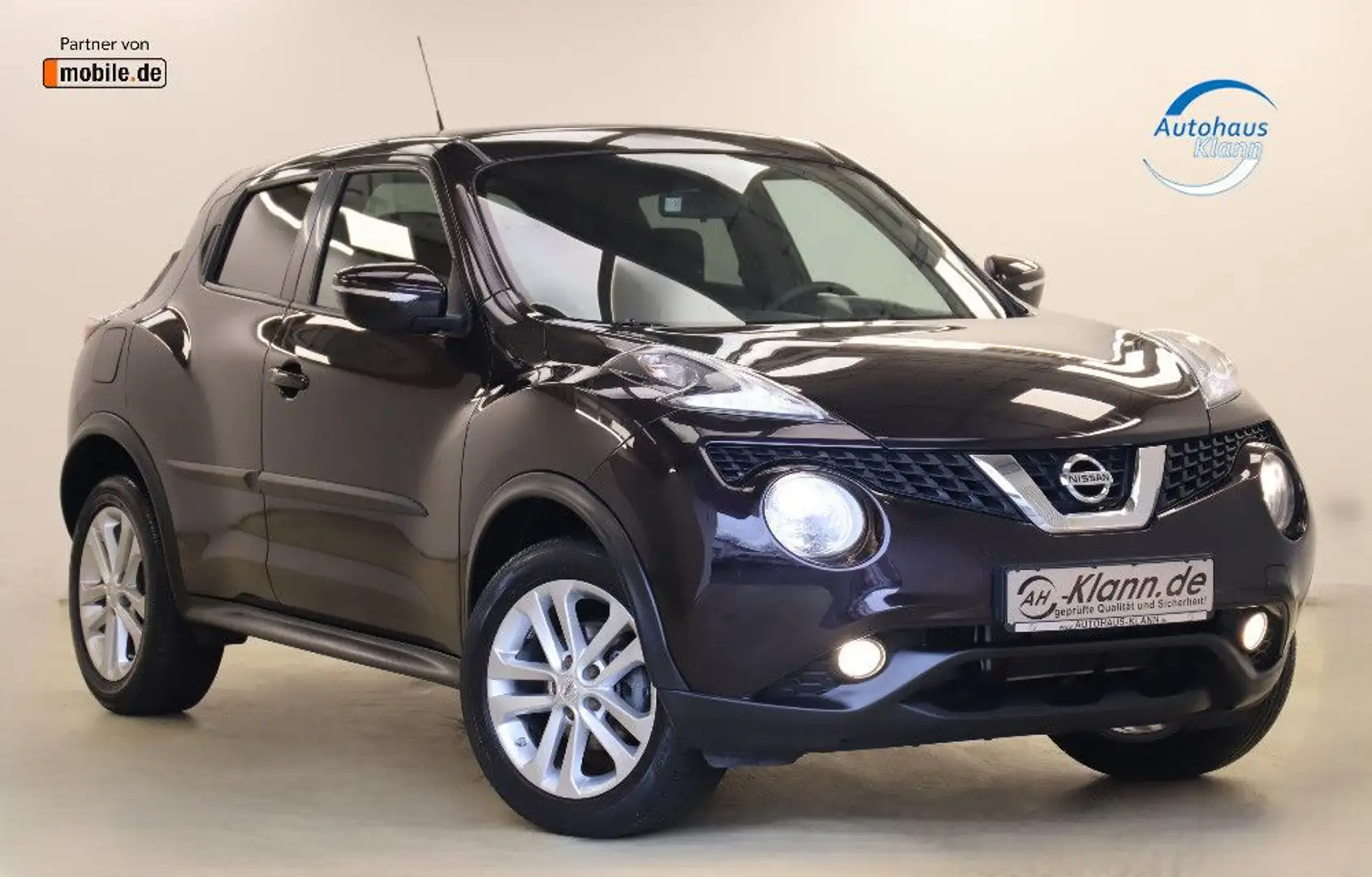 Nissan Juke 1.2 DIG-T 116PS Acenta Navi R-Cam 1.Hand Violett - 1
