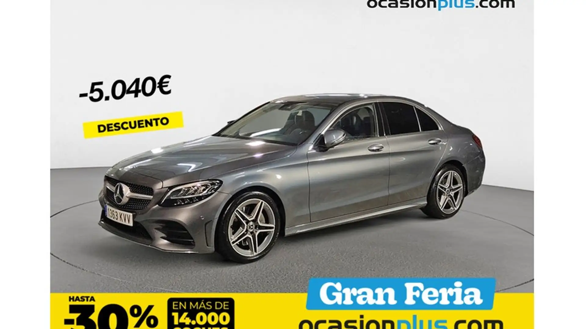 Mercedes-Benz C 300 9G-Tronic Gris - 1