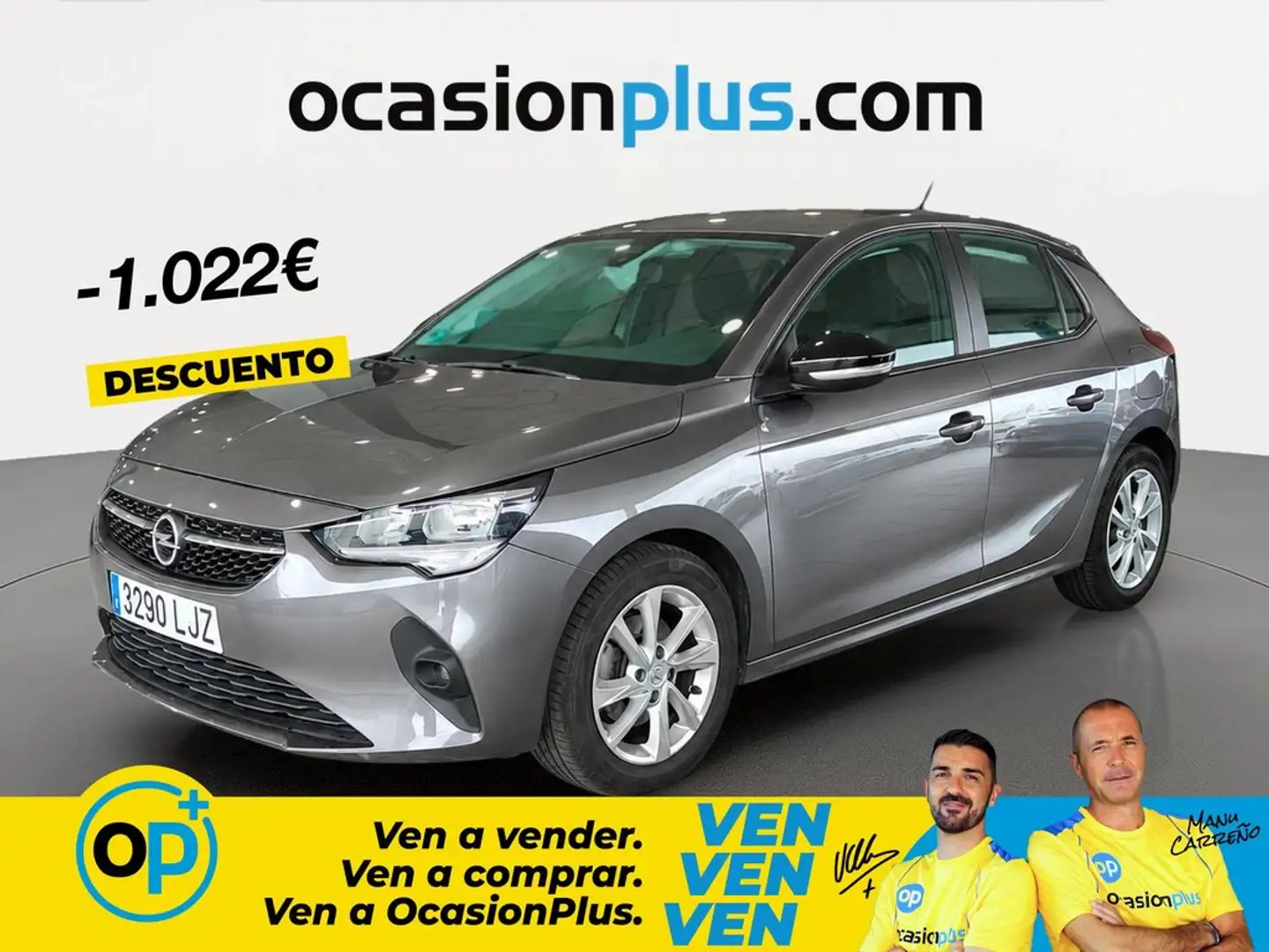 Opel Corsa 1.2T XHL S/S Edition 100 Gris - 1