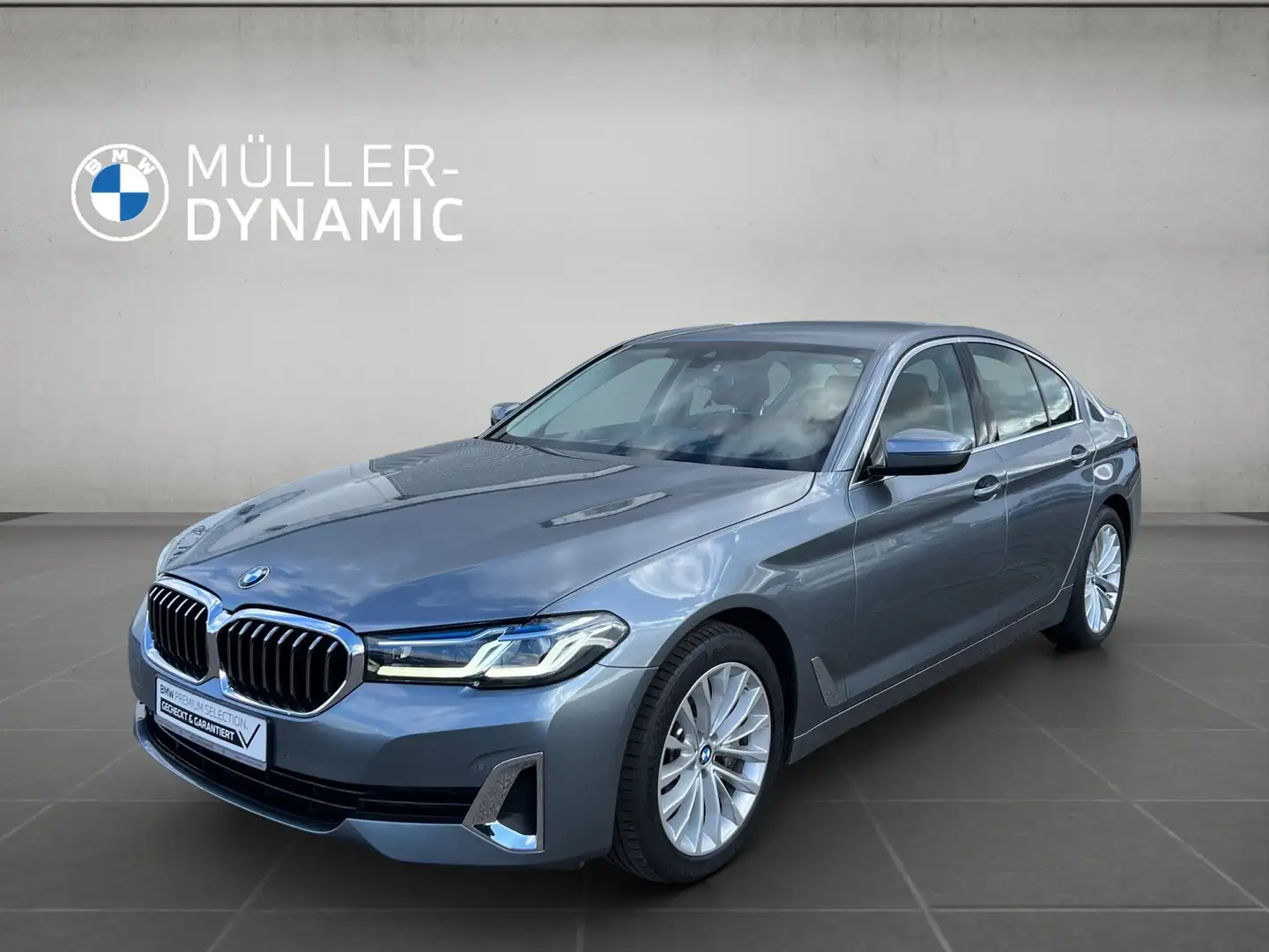 BMW 540 i LIMOUSINE LUXURY LINE LASER HUD HIFI SOFT-CLOSE Grau - 1