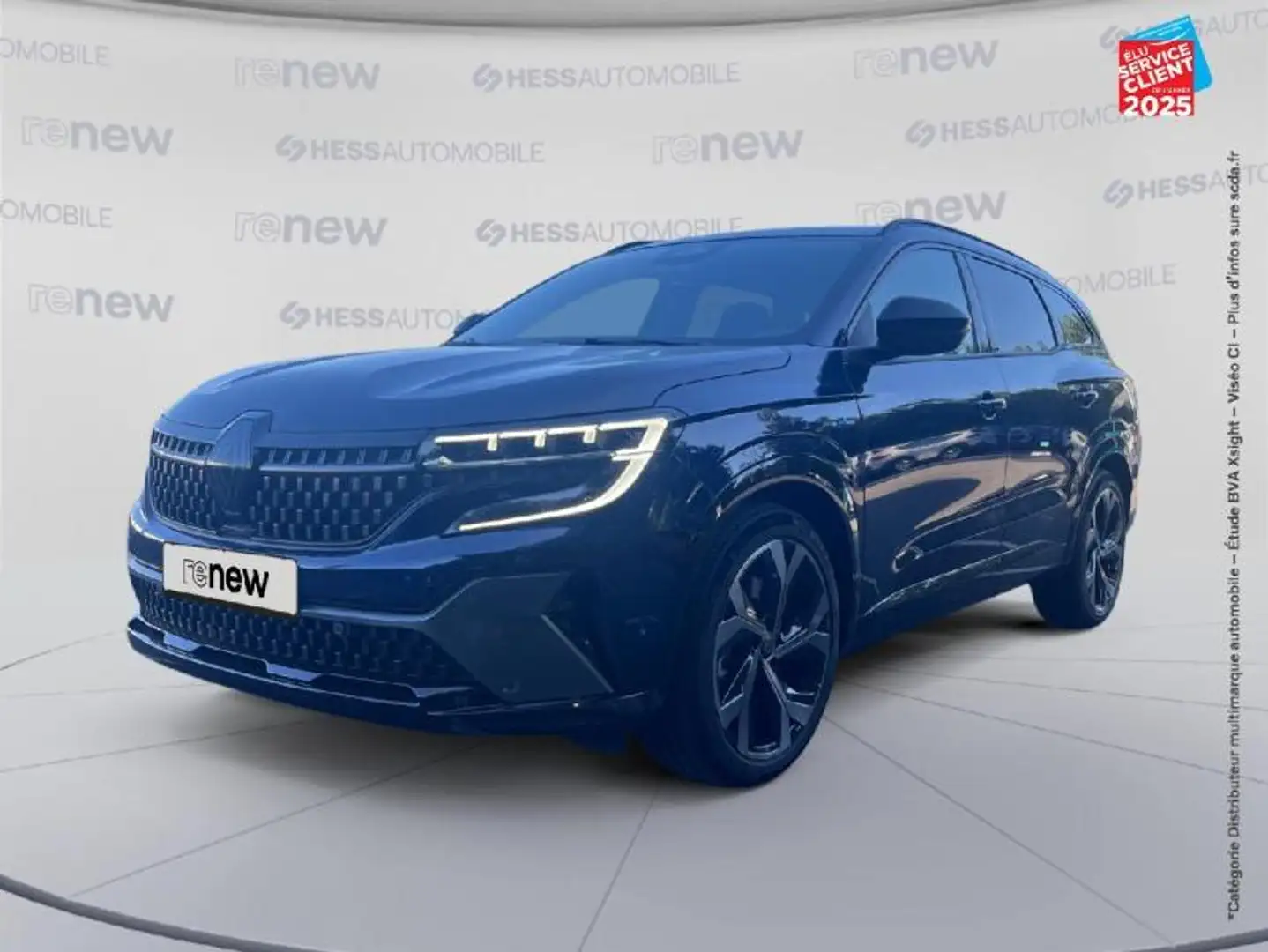 Renault Espace 1.2 E-Tech full hybrid 200ch esprit Alpine 7 places - 24 Tpano Sieges chauf Camera Carplay Bleu - 1