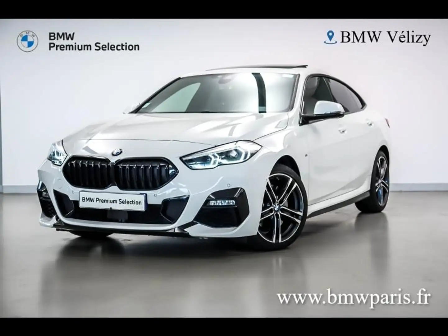BMW 220 220iA 178ch M Sport 9cv Blanc - 1