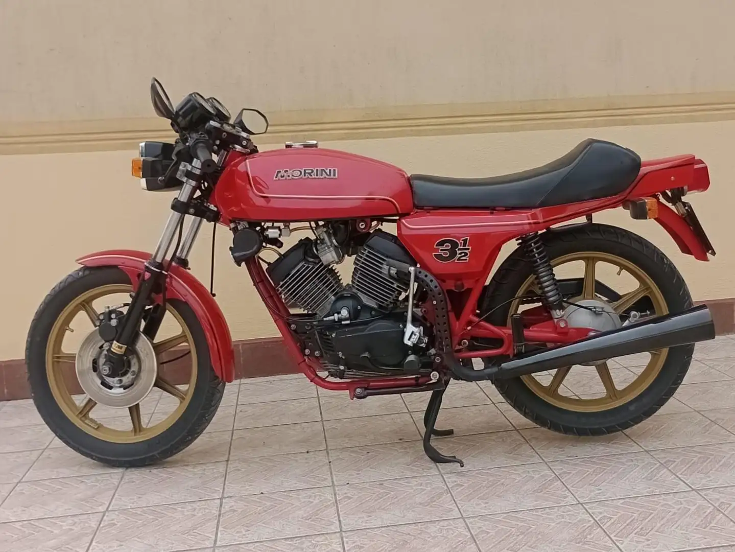 Moto Morini 3 1/2 Sport Rouge - 2