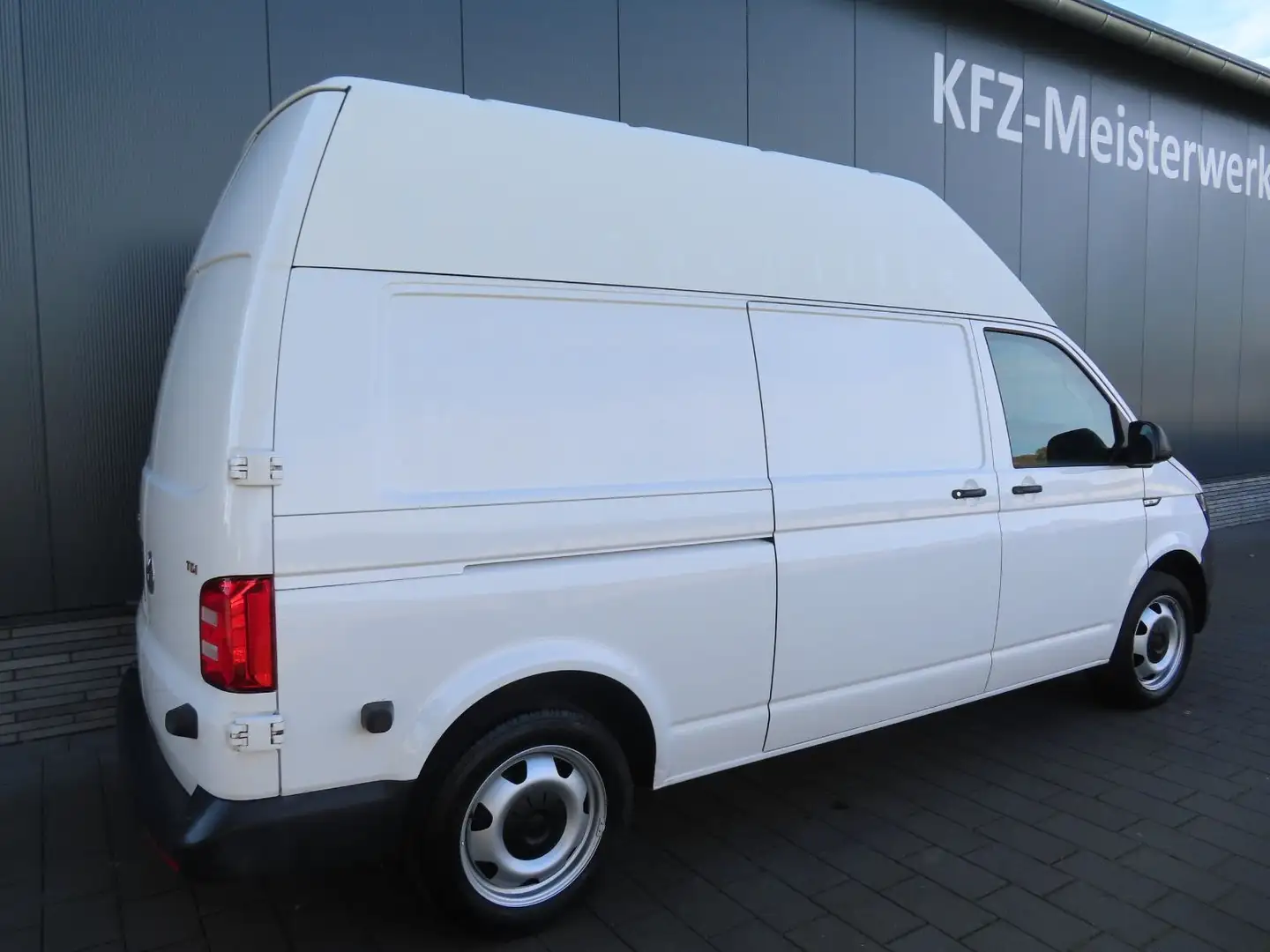 Volkswagen T6 Transporter T6 Transp. 2,0TDI Hochdach LR Autom. Navi Standh Blanc - 2