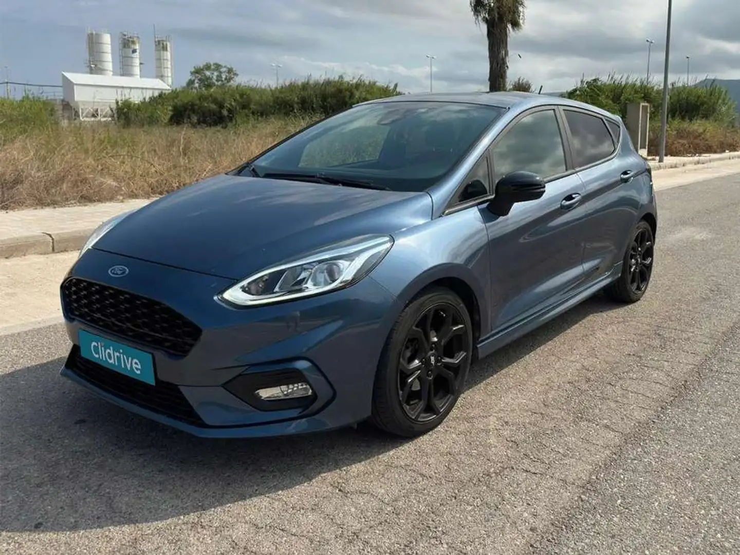 Ford Fiesta 1.0 EcoBoost S/S ST Line 95 Grau - 2